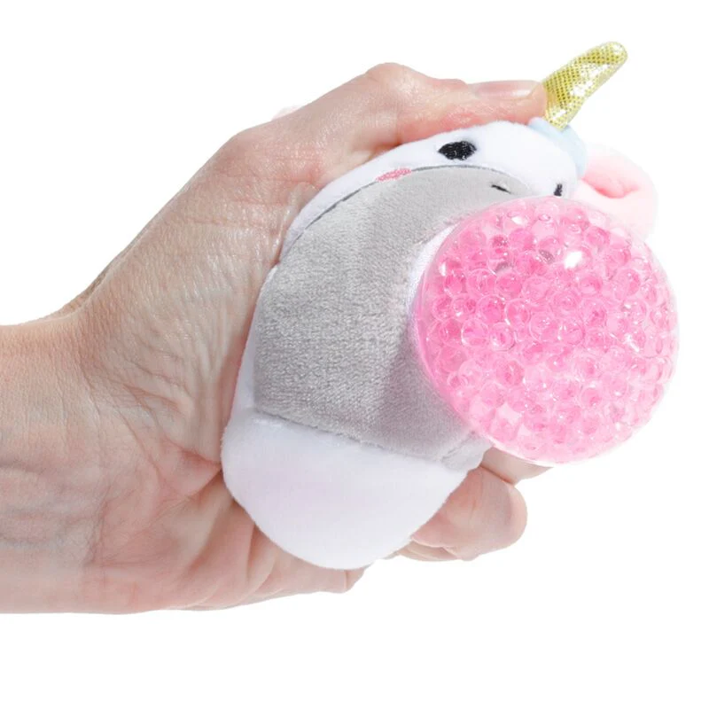 Puckator - Adoramals - Brinquedo de apertar Pelúcia Queasy Squeezies - Unicórnio - Image 3