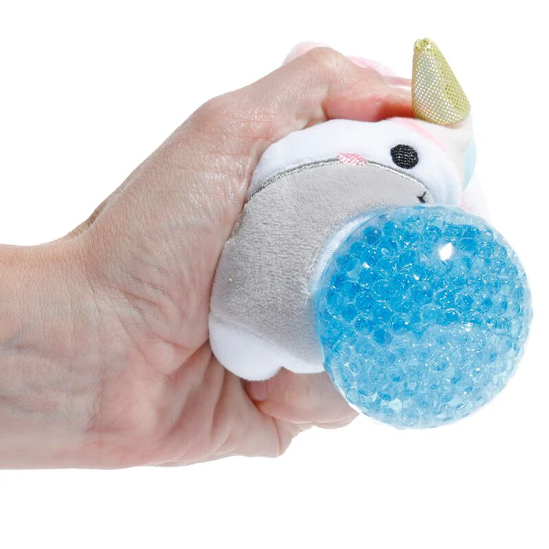 Puckator - Adoramals - Brinquedo de apertar Pelúcia Queasy Squeezies - Unicórnio - Image 4