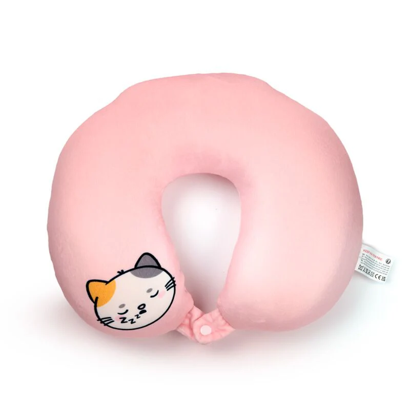 Puckator - Adoramals - Almofada de viagem e brinquedo 2 em 1 Swapseazzz  Gato - Image 4