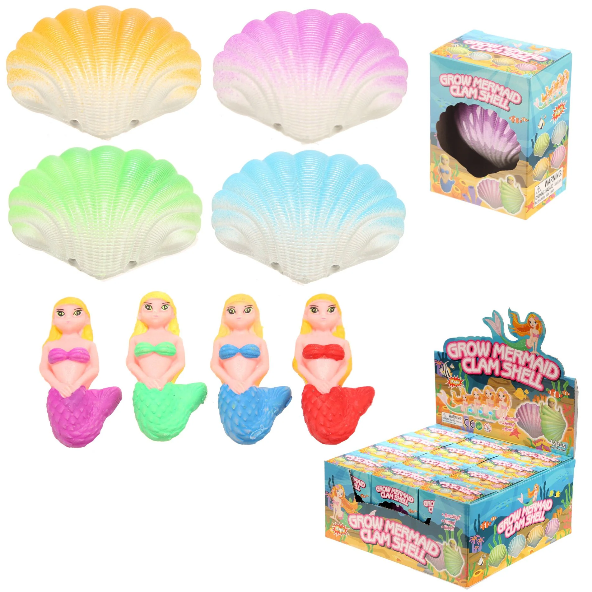 Puckator - Concha mágica sereia cresce na água