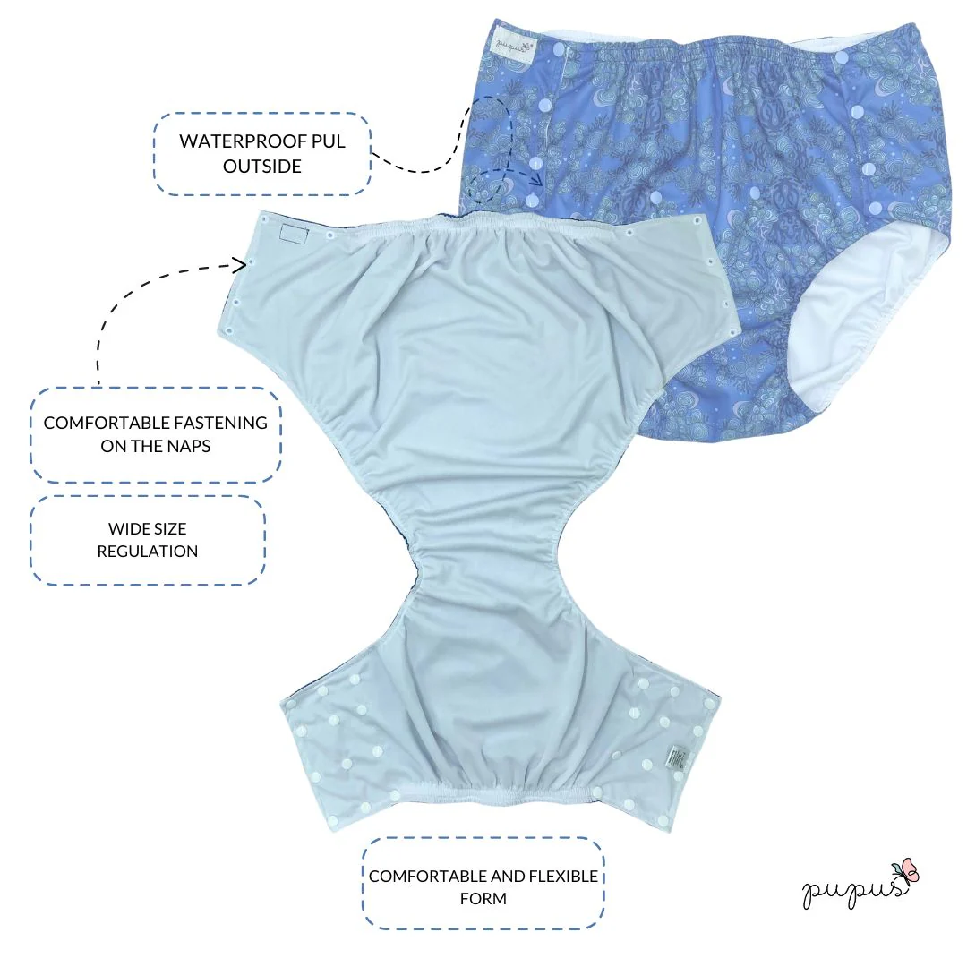 Pupus Cuecas reutilizáveis de piscina para Adolescentes [Cor: Boats] * por encomenda - Image 2