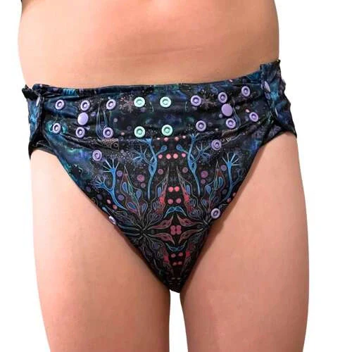 Pupus Fraldas Junior ajustáveis reutilizáveis para crianças 20-45 kg [Cor: NEON SPLASH] *por encomenda - Image 2