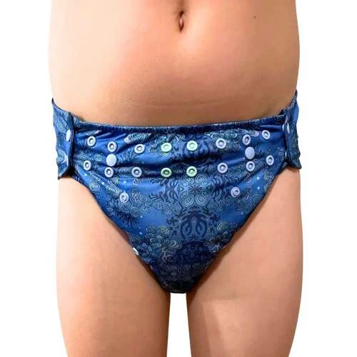 Pupus Fraldas Junior ajustáveis reutilizáveis para crianças 20-45 kg [Cor: REEF] *por encomenda - Image 2