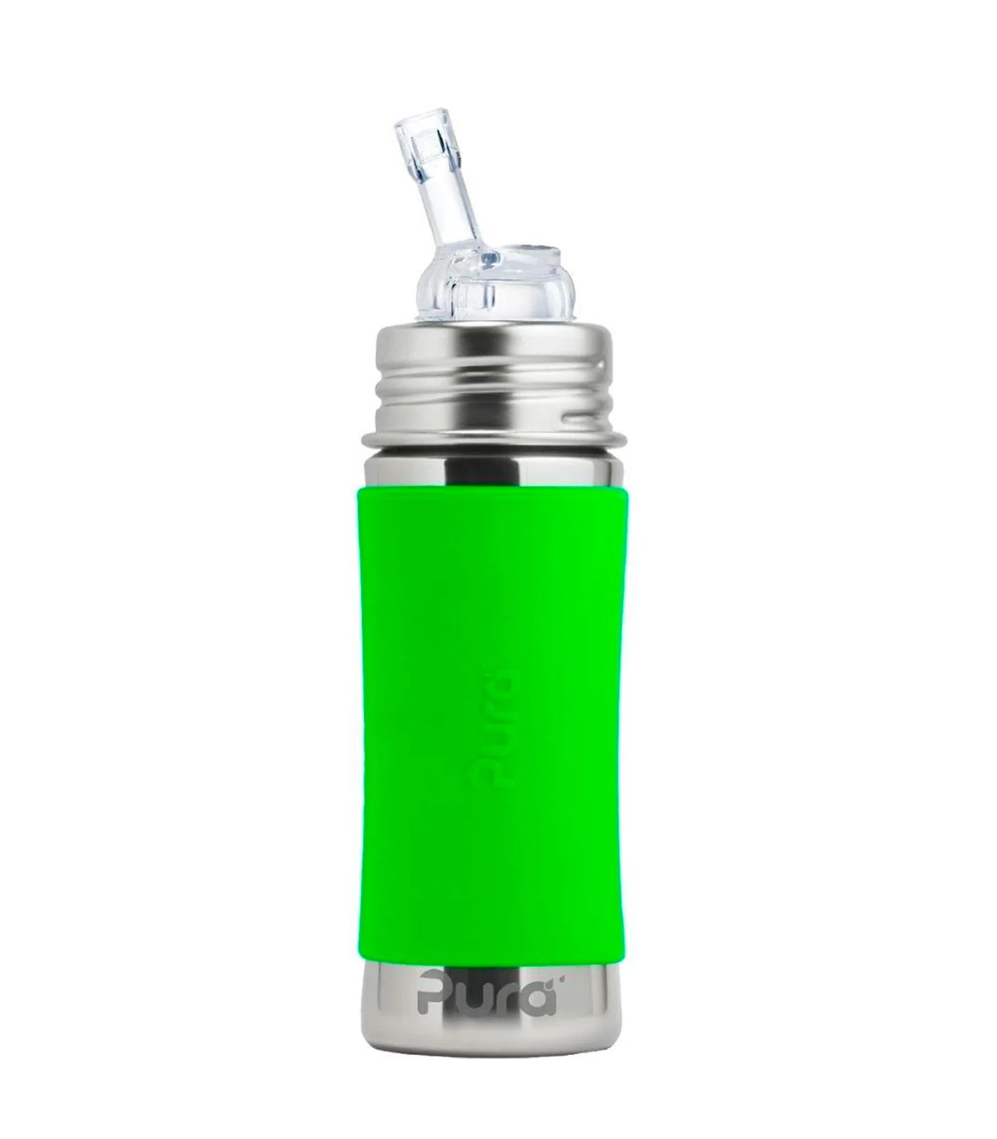 Pura Garrafa De Aço Inoxidável / biberão evolutivo 325ml - bico aprendizagem - Image 23