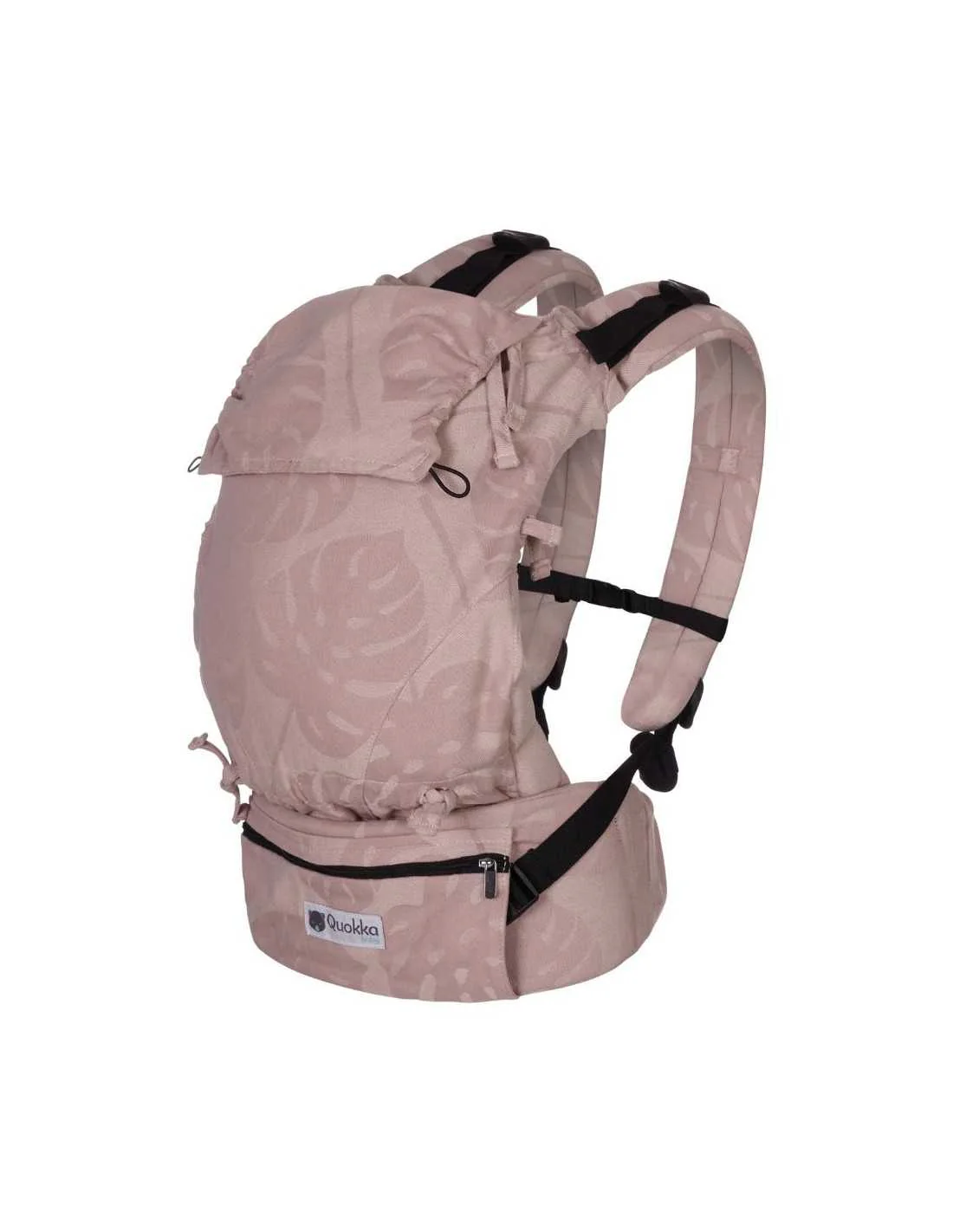 Mochila Quokkababy Ajustável E-Carrier Delicious Pink