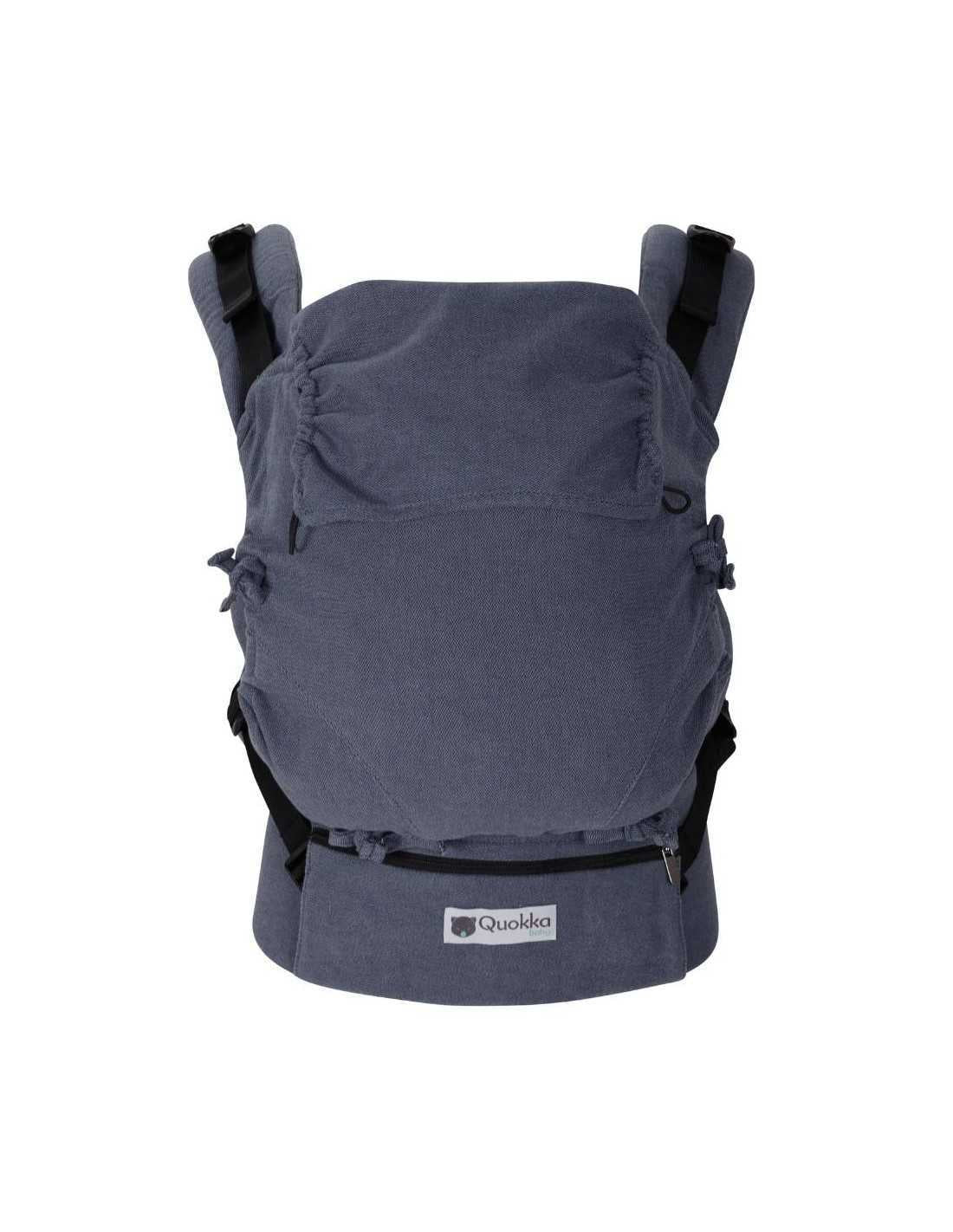 Mochila Quokkababy Ajustável E-Carrier Denim Blue - Image 2