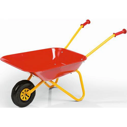 Rollytoys Carrinho de mão metálico vermelho