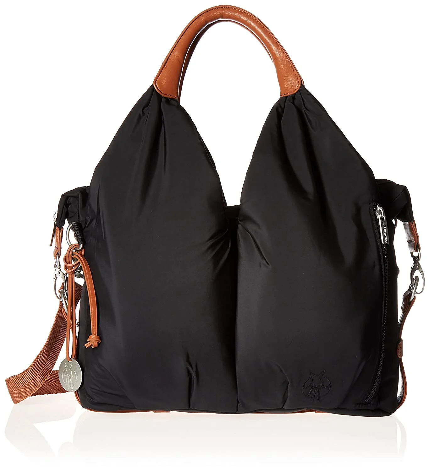 Lassig Saco / Bolsa de maternidade B.SIGNATURE preto