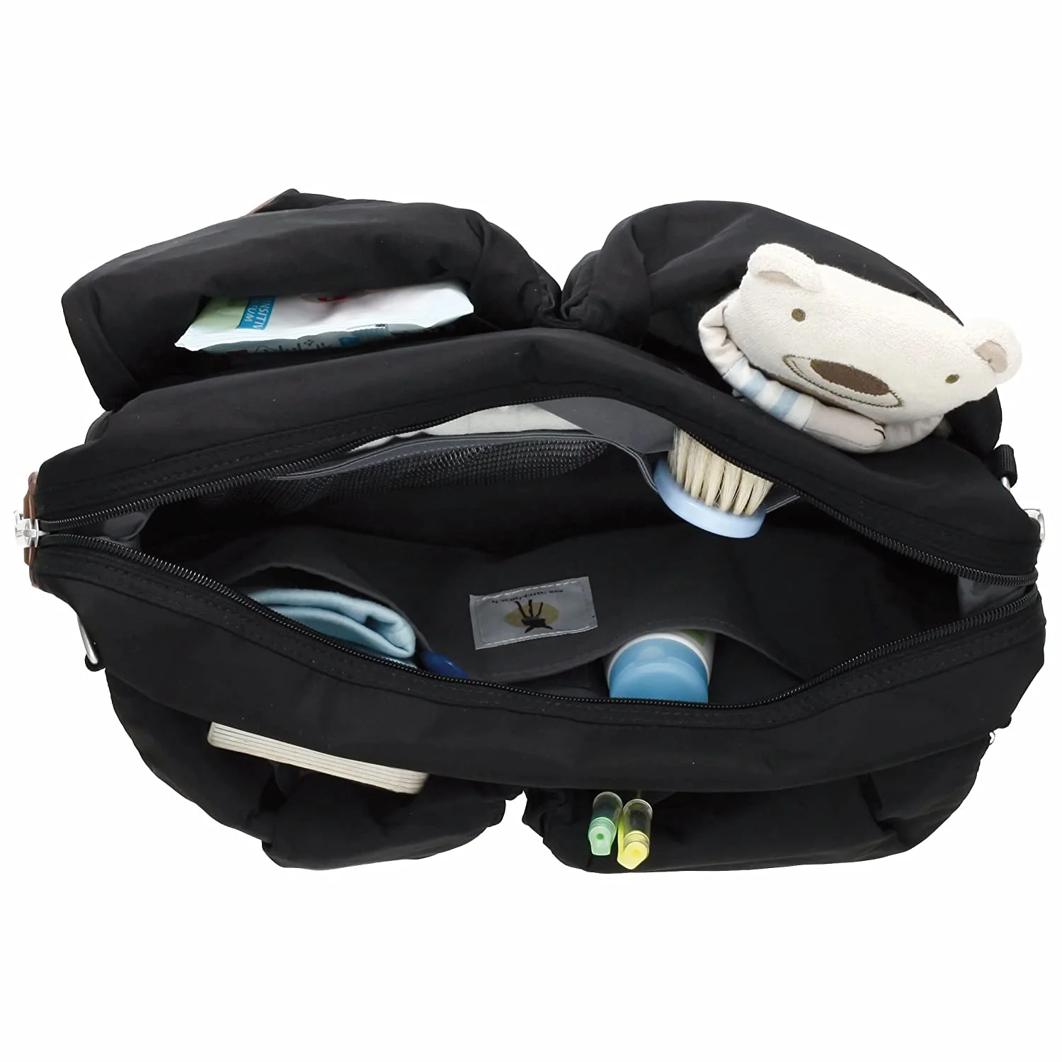 Lassig Saco / Bolsa de maternidade B.SIGNATURE preto - Image 5