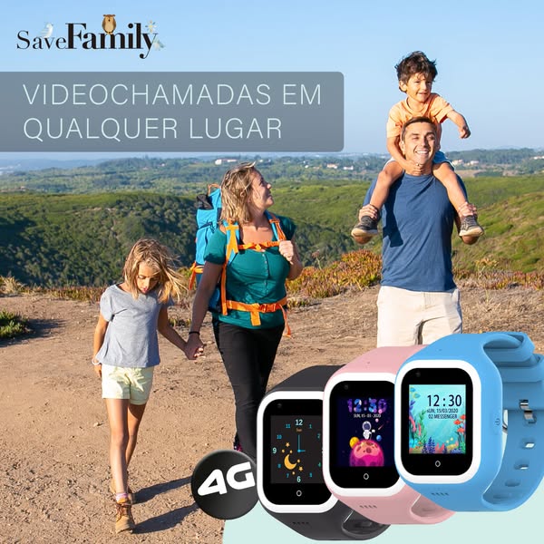 SaveWatch Iconic Plus 2 Relógio com GPS e chamada 4 / 7 anos - Image 3