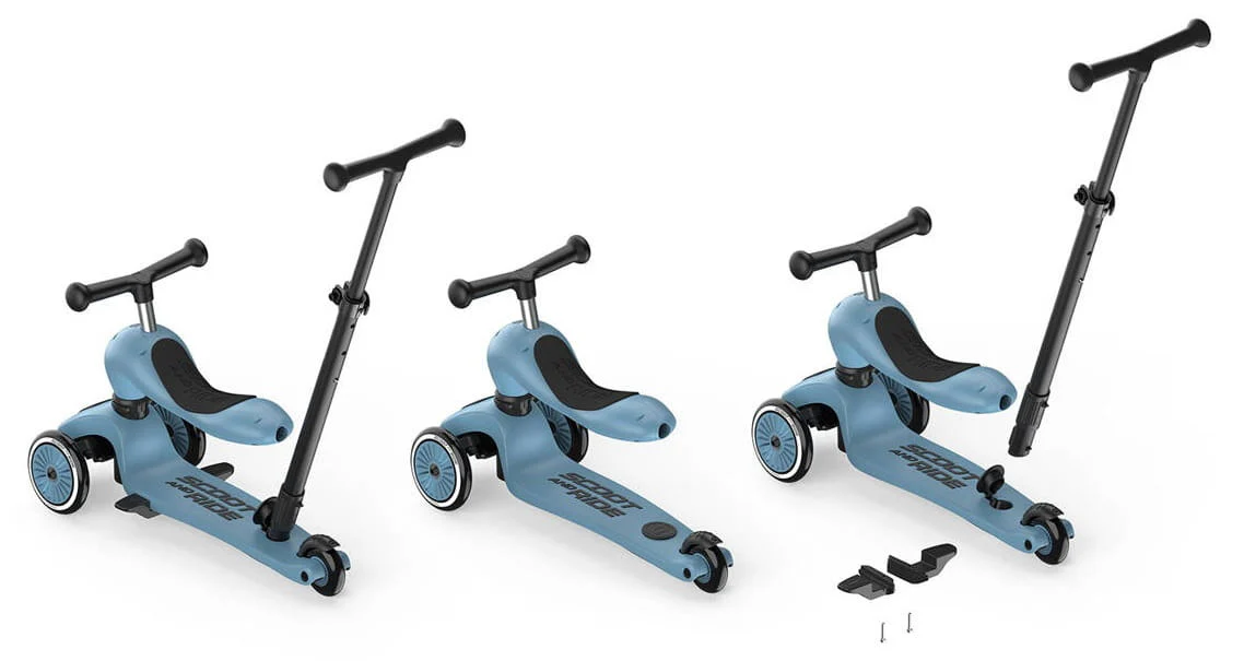 Scoot & Ride Trotinete 2 em 1 Push & Go – Highwaykick - Image 8