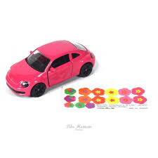 SIKU Miniatura Volkswagen The Beetle pink - Image 3