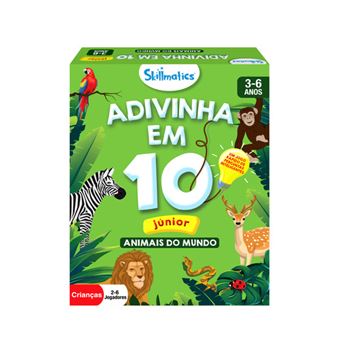 Skillmatics - adivinha em 10... Animais do mundo