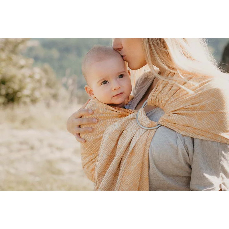 Sling de Argolas Neobulle JACQUARD Nomade Ocre * por encomenda - Image 2