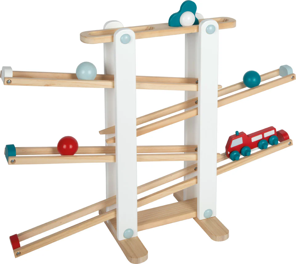 small foot - circuito de bolas com camião dos bombeiros