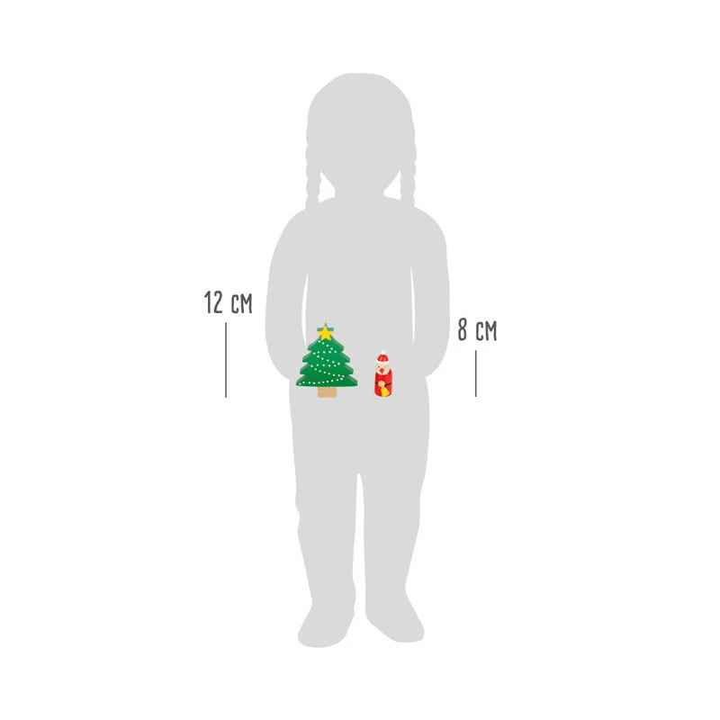 SMALL FOOT - SET ANIMAIS FLORESTA NATAL - Image 10