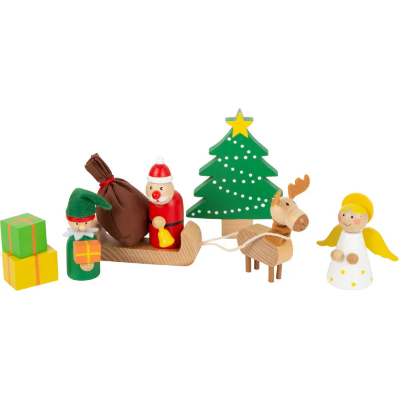 SMALL FOOT - SET ANIMAIS FLORESTA NATAL - Image 2