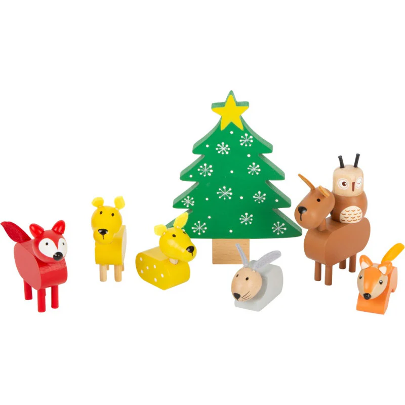 SMALL FOOT - SET ANIMAIS FLORESTA NATAL - Image 3