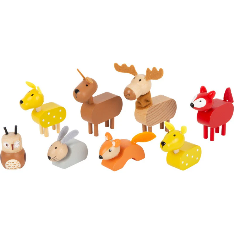 SMALL FOOT - SET ANIMAIS FLORESTA NATAL - Image 6