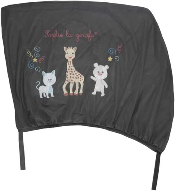 Sophie la Girafe - Conjunto de 2 cortinas solares para carro