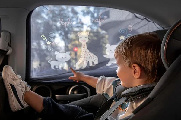 Sophie la Girafe - Conjunto de 2 cortinas solares para carro - Image 2