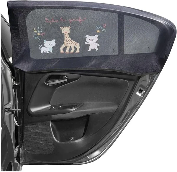Sophie la Girafe - Conjunto de 2 cortinas solares para carro - Image 4