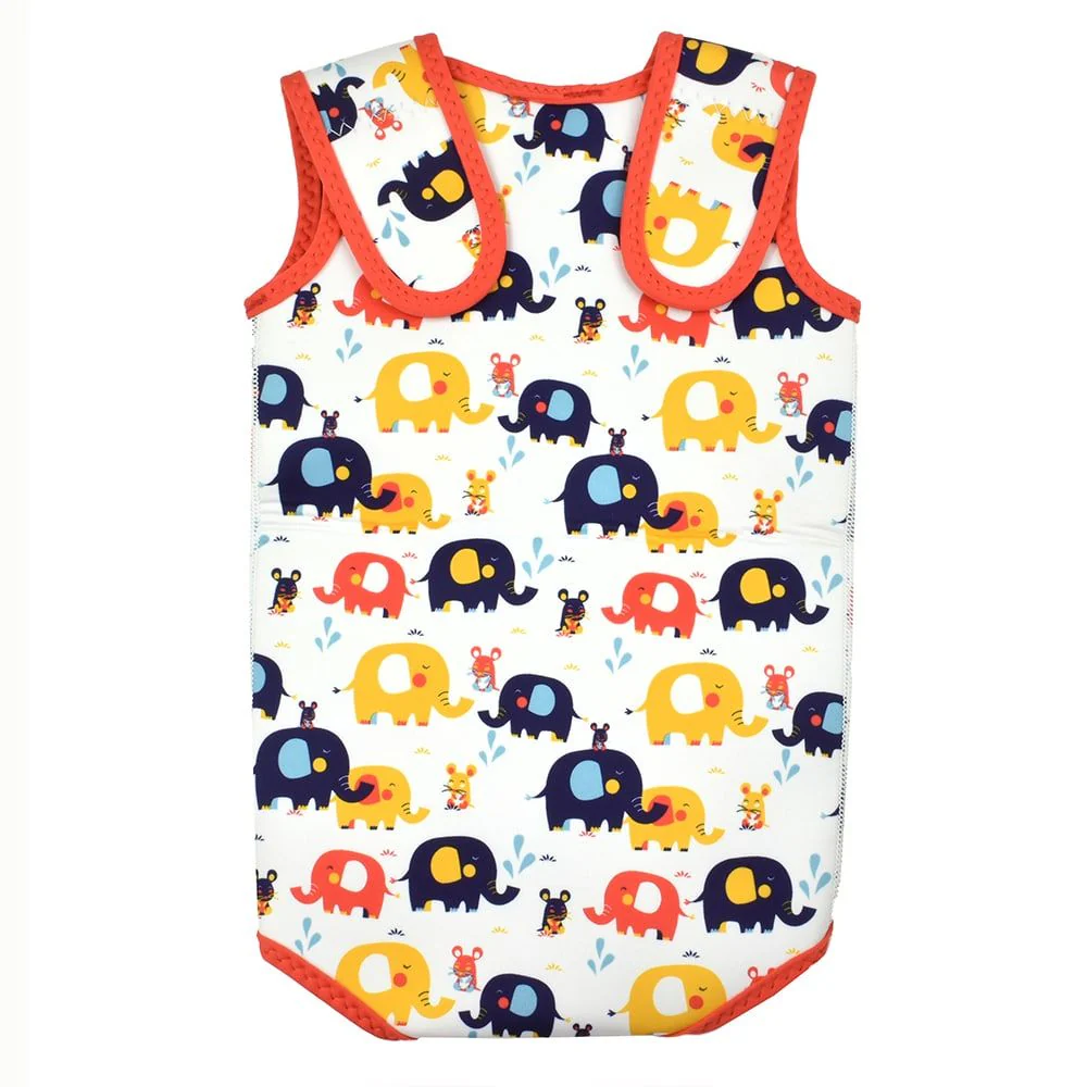 Splash About -  Fato de praia/piscina térmico Baby Wrap™  Little Elephants 18-30m - Image 2