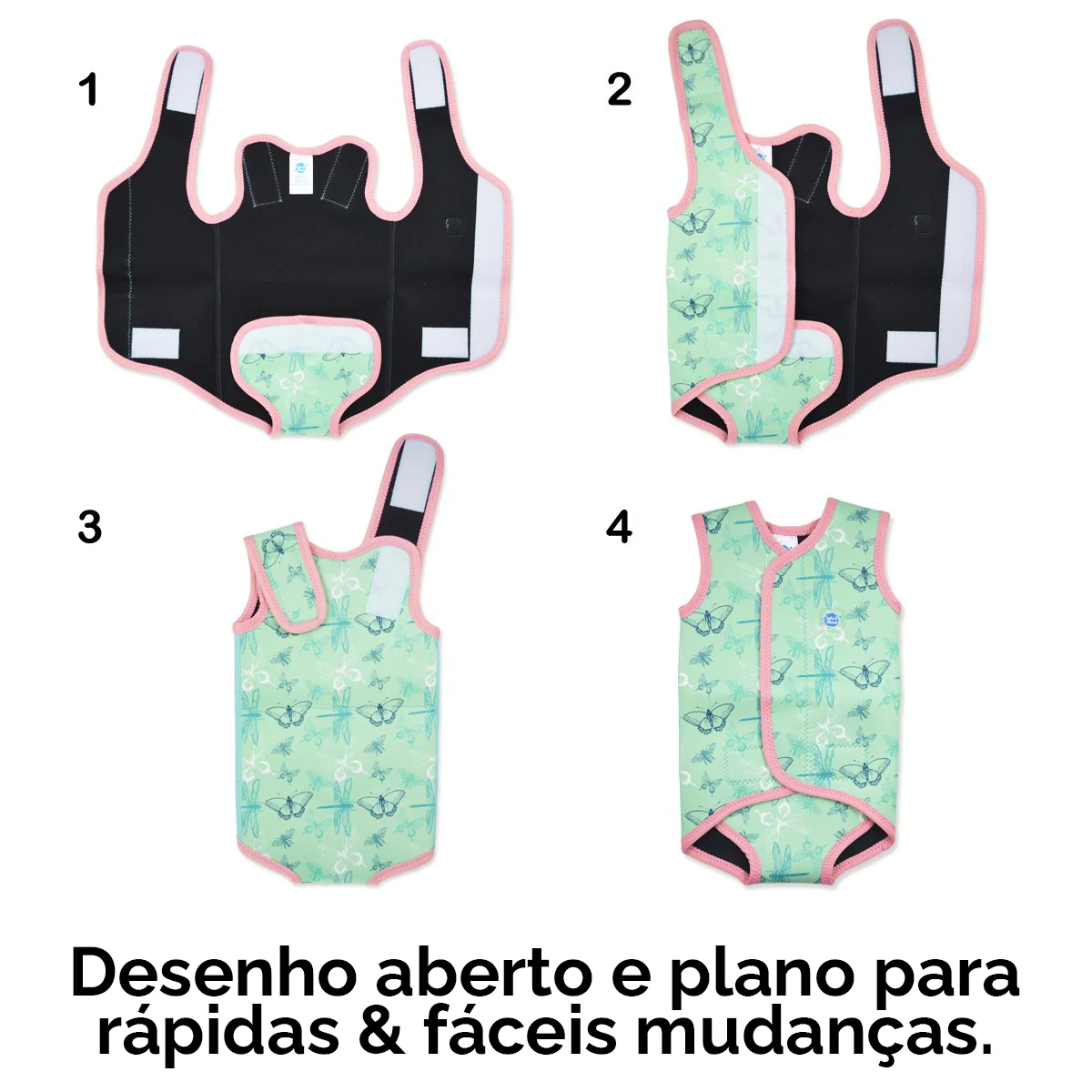 Splash About -  Fato de praia/piscina térmico Baby Wrap™  Little Elephants 18-30m - Image 6