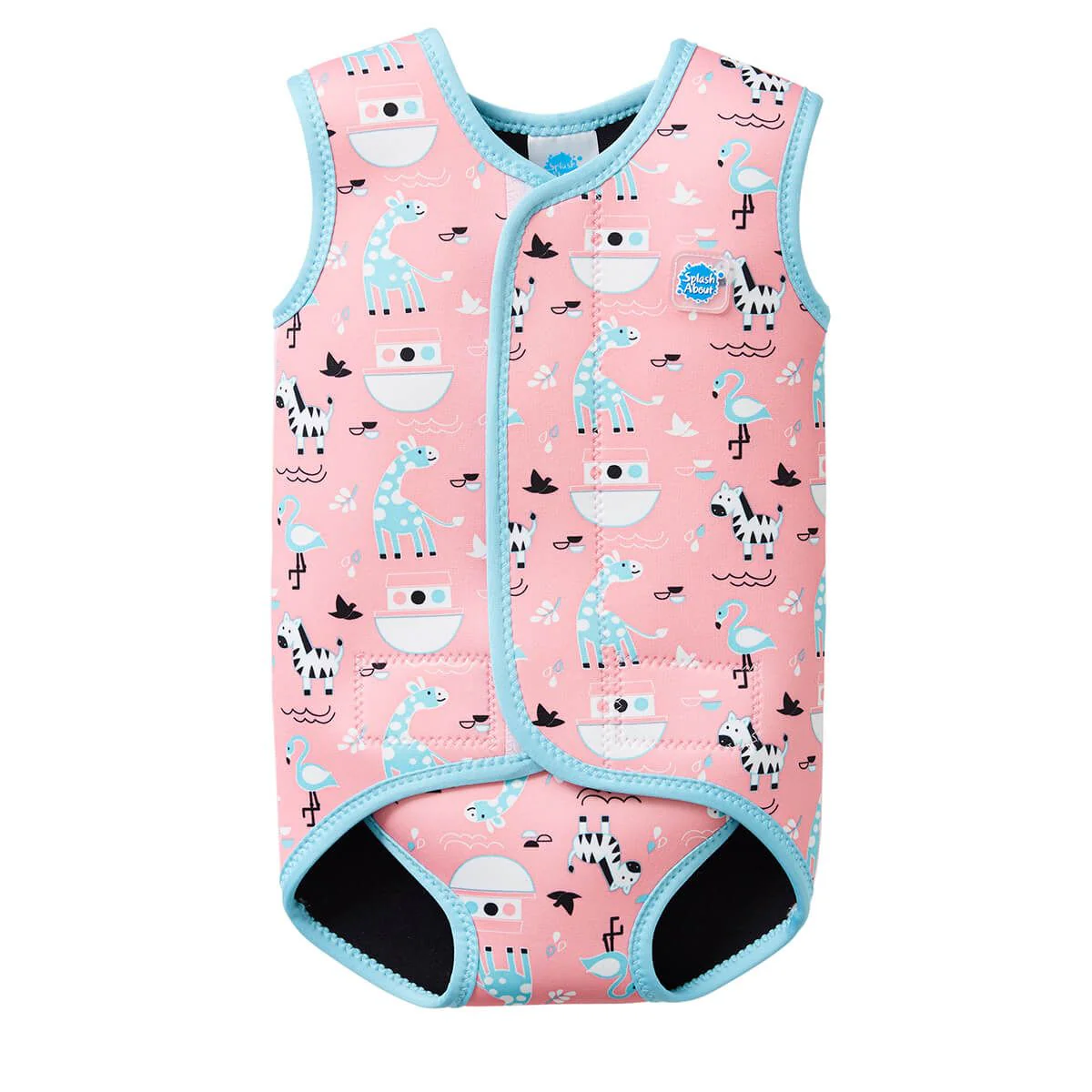Splash About -  Fato de praia/piscina térmico Baby Wrap™  Nina's Ark 6-18 meses
