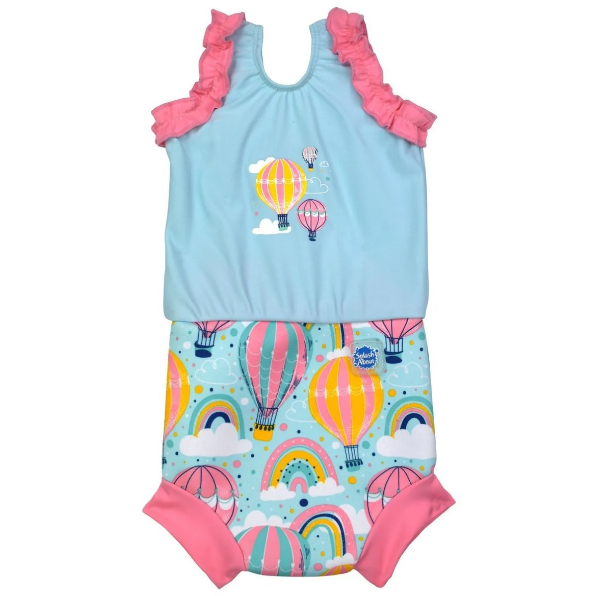 Splash About - Fato de praia/piscina Happy Nappy™ ( 6m a 3a ) Up and Away