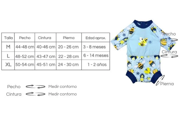Splash About - Fato de praia/piscina UV Happy Nappy™ Sunsuit Under The Sea - Image 4