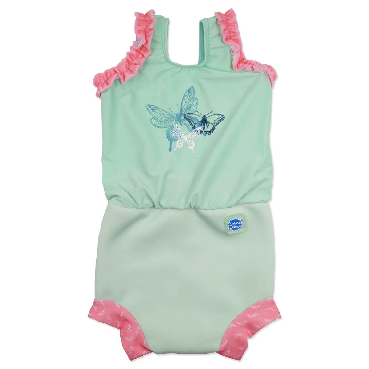 Splash About - Fato de praia/piscina Happy Nappy ( 6m a 3a ) Dragonfly