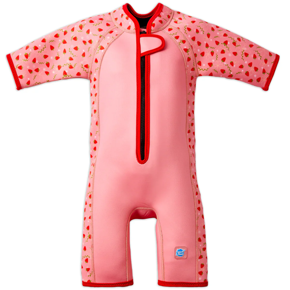 Splash About -  Kids Shorty Wetsuit Fato de praia/piscina térmico Strawberry Field