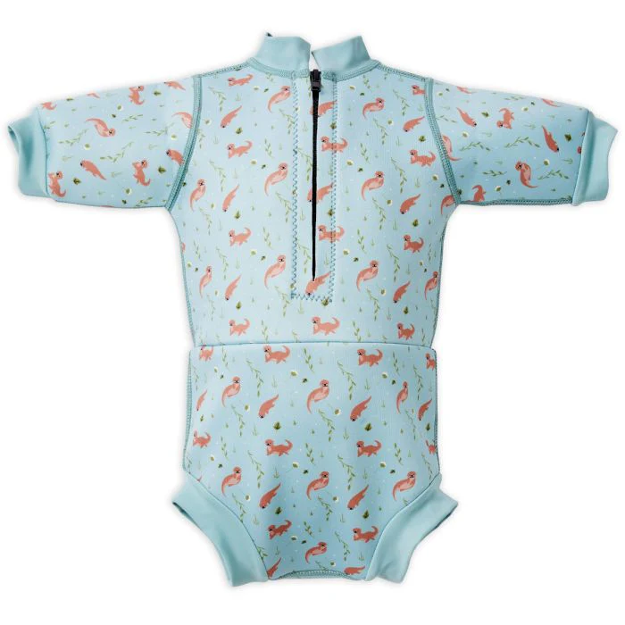 Splash About - Fato de praia/piscina térmico Happy Nappy™ Wetsuit  Playful Otters - Image 5