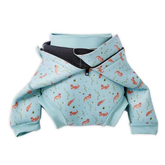 Splash About - Fato de praia/piscina térmico Happy Nappy™ Wetsuit  Playful Otters - Image 6