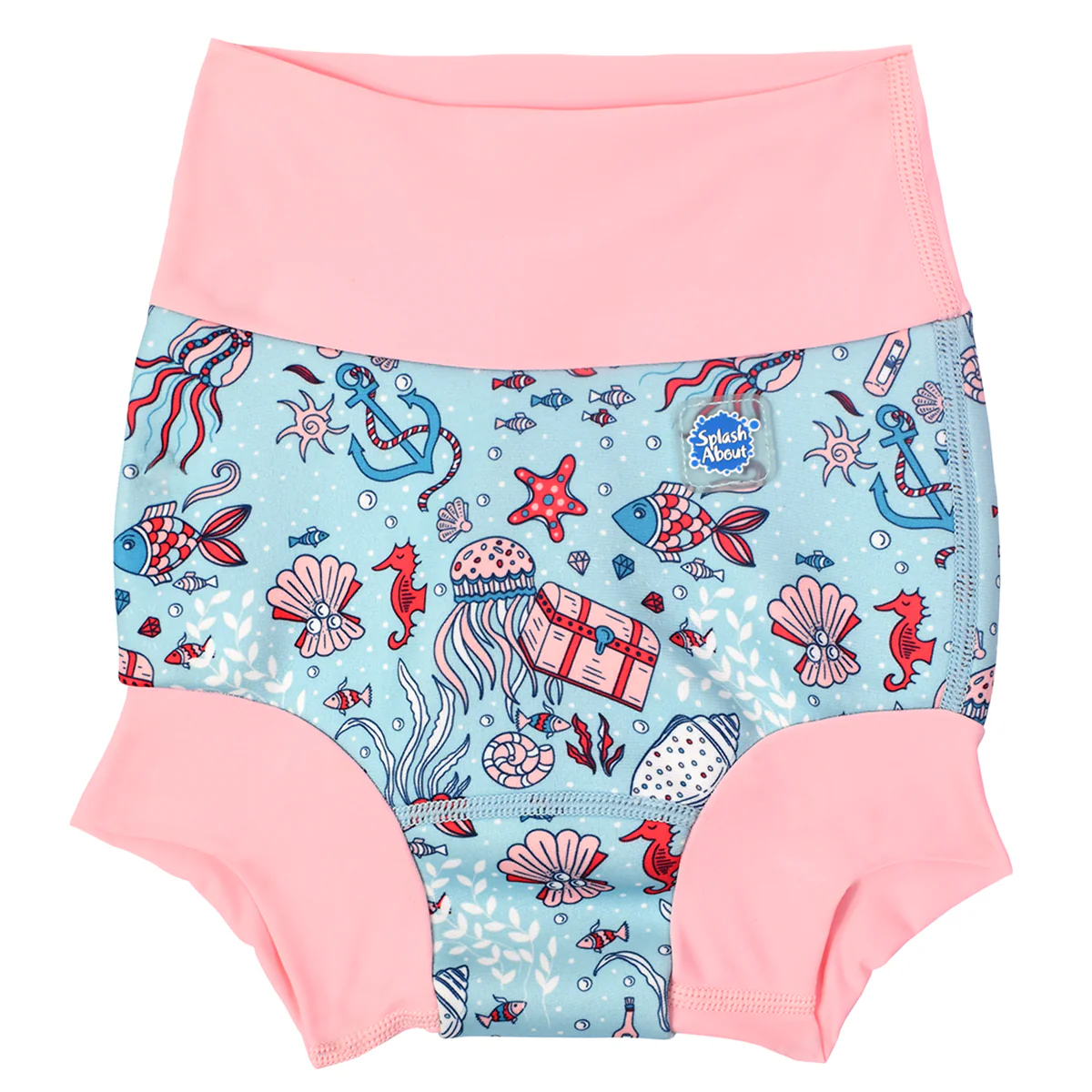 Splash About - Fralda / Cueca Reutilizável Praia/ Piscina Happy Nappy  Hidden Treasure