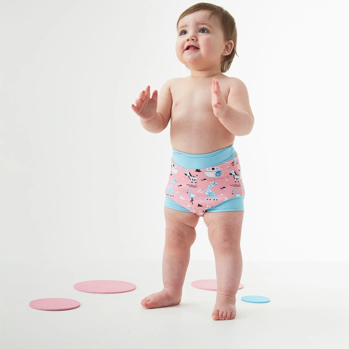 Splash About - Fralda / Cueca Reutilizável Praia/ Piscina Happy Nappy Nina's Ark - Image 2
