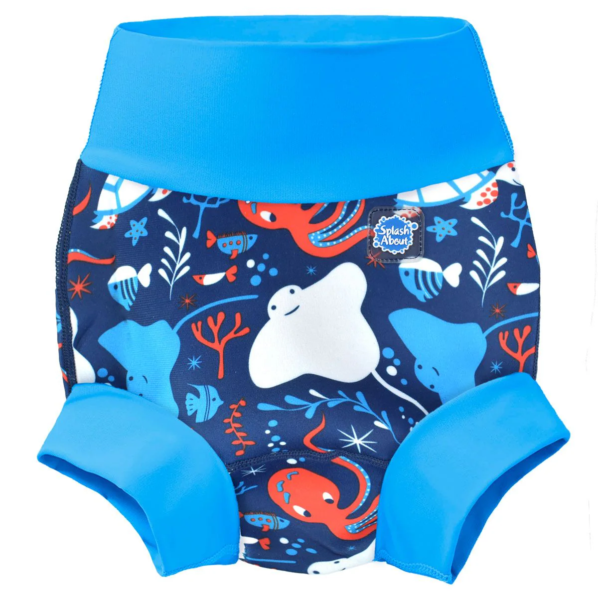 Splash About - Fralda / Cueca Reutilizável Praia/ Piscina Happy Nappy  Under the Sea