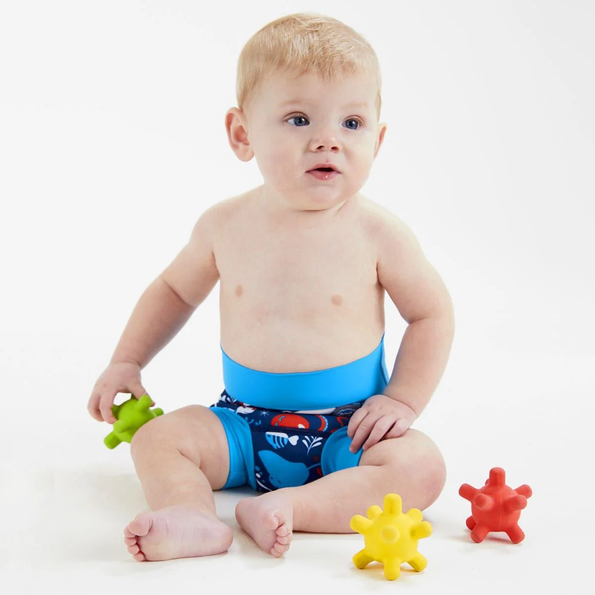 Splash About - Fralda / Cueca Reutilizável Praia/ Piscina Happy Nappy  Under the Sea - Image 2