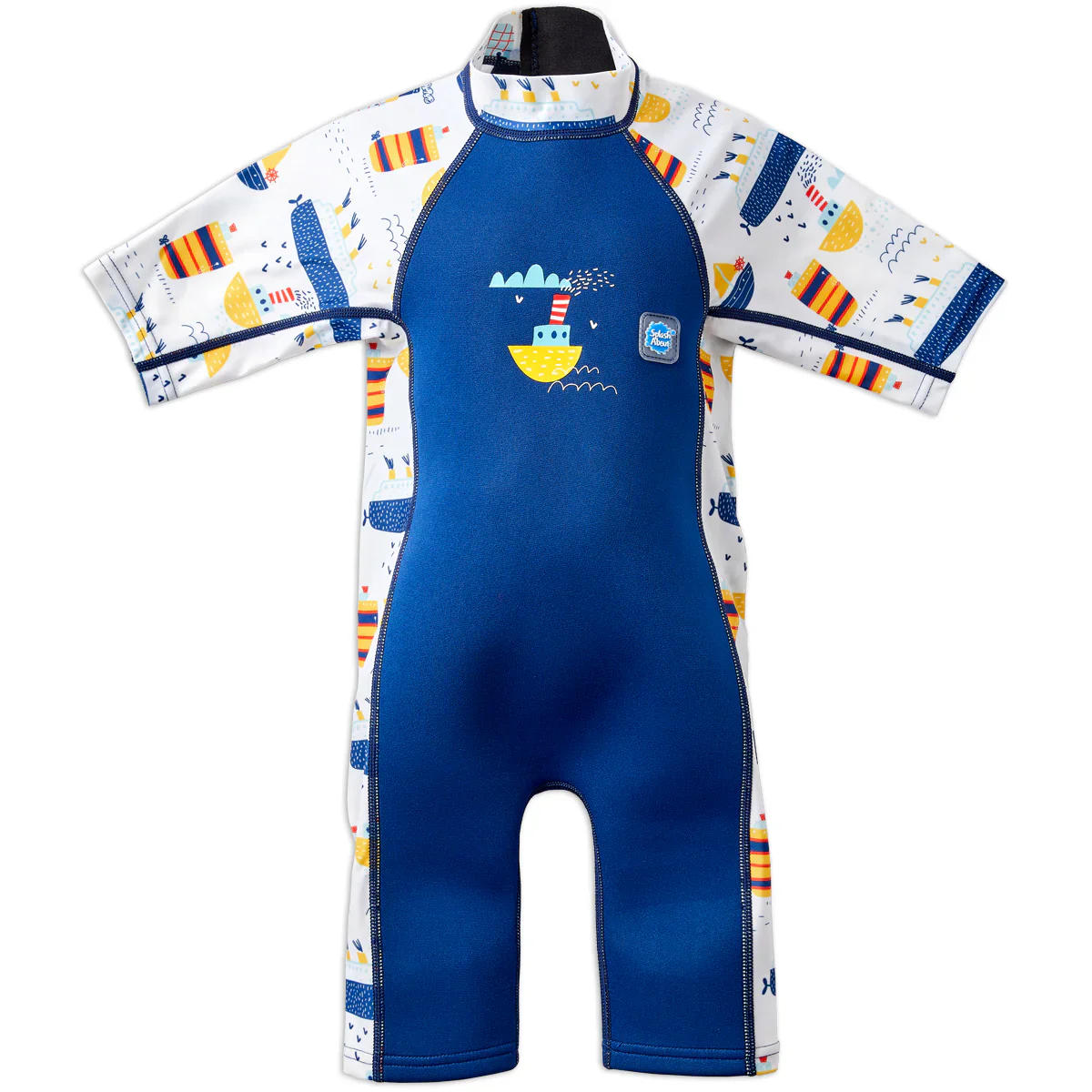 Splash About - UV Sun & Sea Suit Fato Praia / Piscina térmico Tug Boats