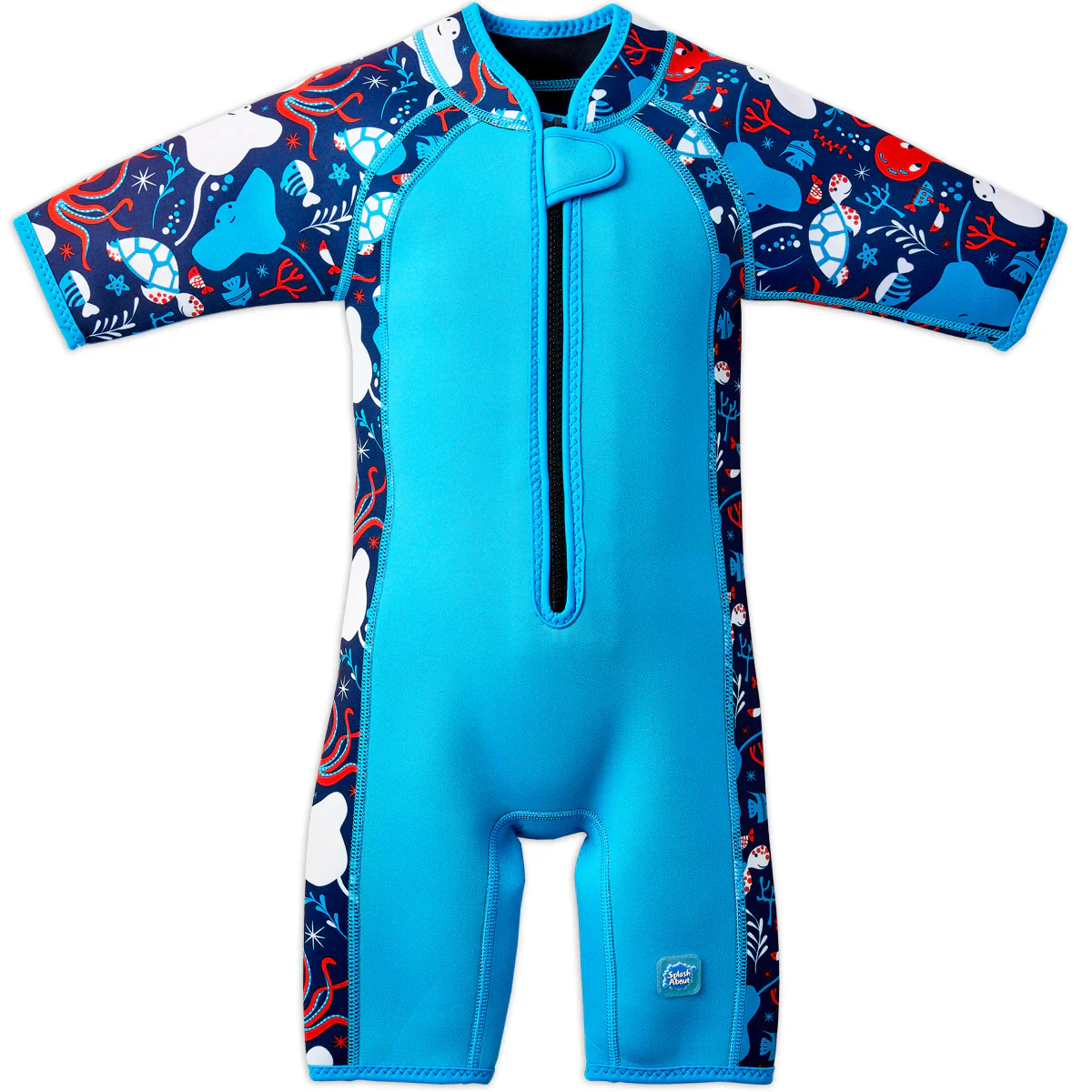 Splash About -  Kids Shorty Wetsuit Fato de praia/piscina térmico Under the Sea