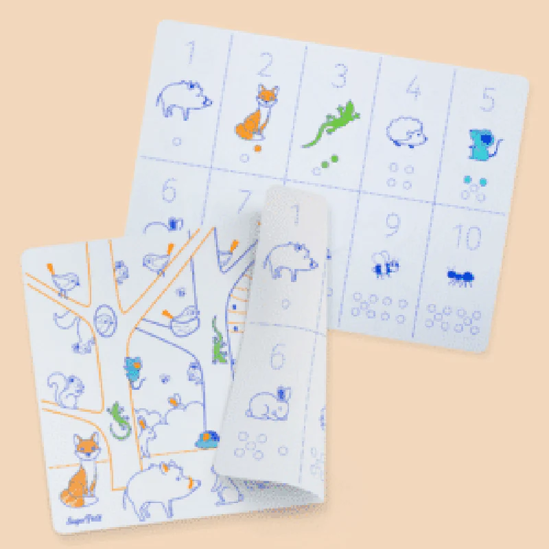 Super Petit Kit de pintar em silicone com 3 marcadores - Image 2