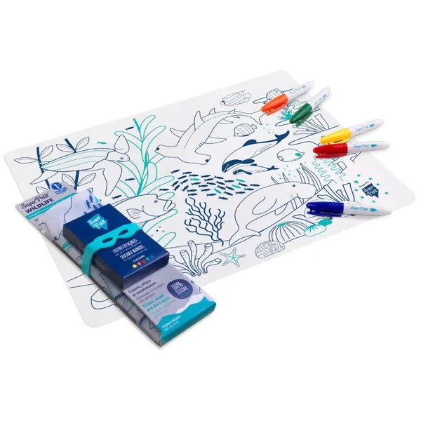 Super Petit Kit de pintar em silicone com marcadores - Image 10