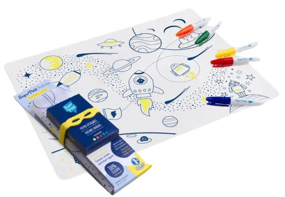Super Petit Kit de pintar em silicone com marcadores - Image 2