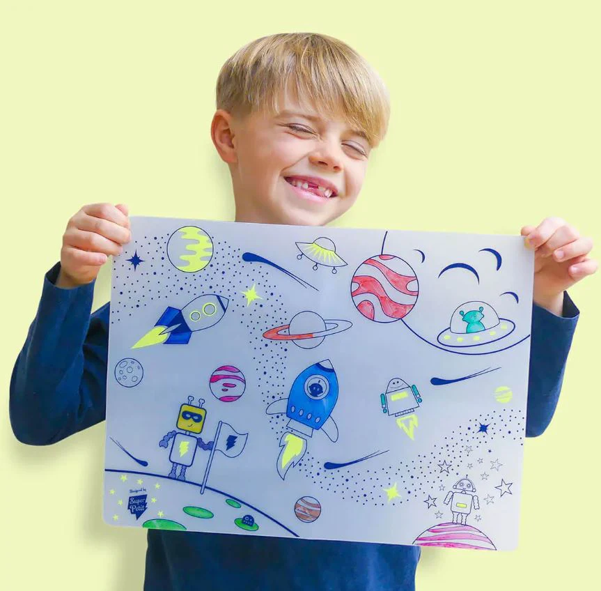 Super Petit Kit de pintar em silicone com marcadores - Image 3