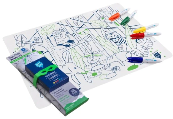 Super Petit Kit de pintar em silicone com marcadores - Image 5
