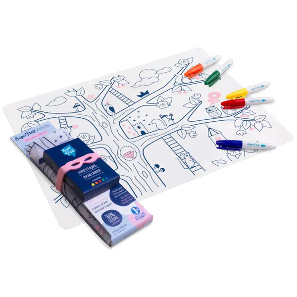 Super Petit Kit de pintar em silicone com marcadores - Image 9