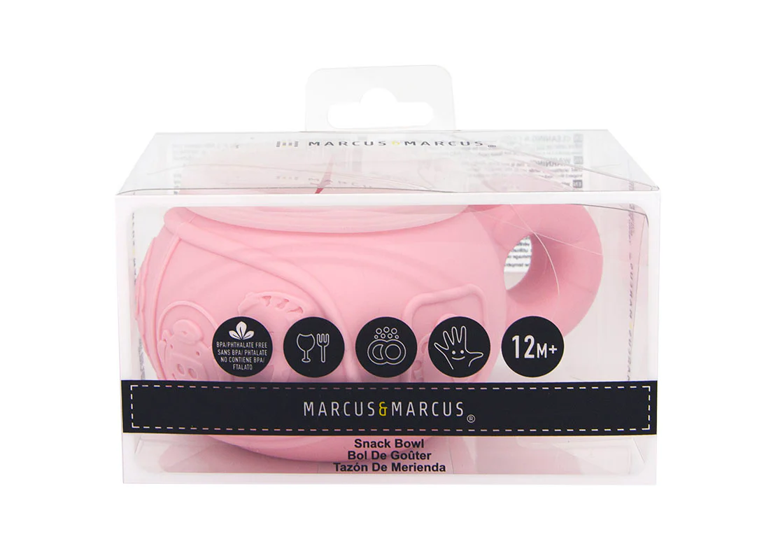 Marcus & Marcus  porta snacks com asa rosa - Image 3