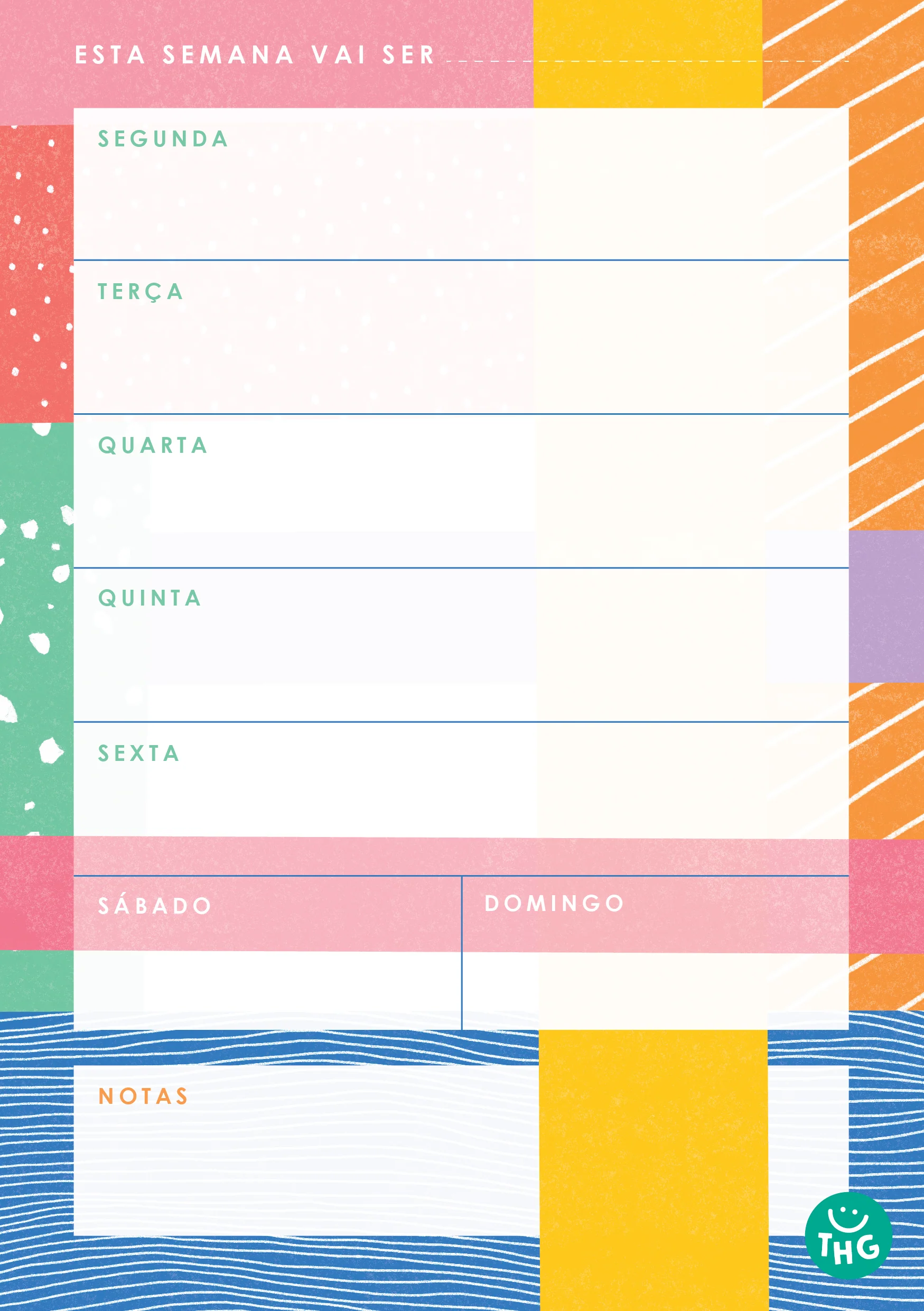 THE HAPPY GANG - planeador semanal A5 - Image 3