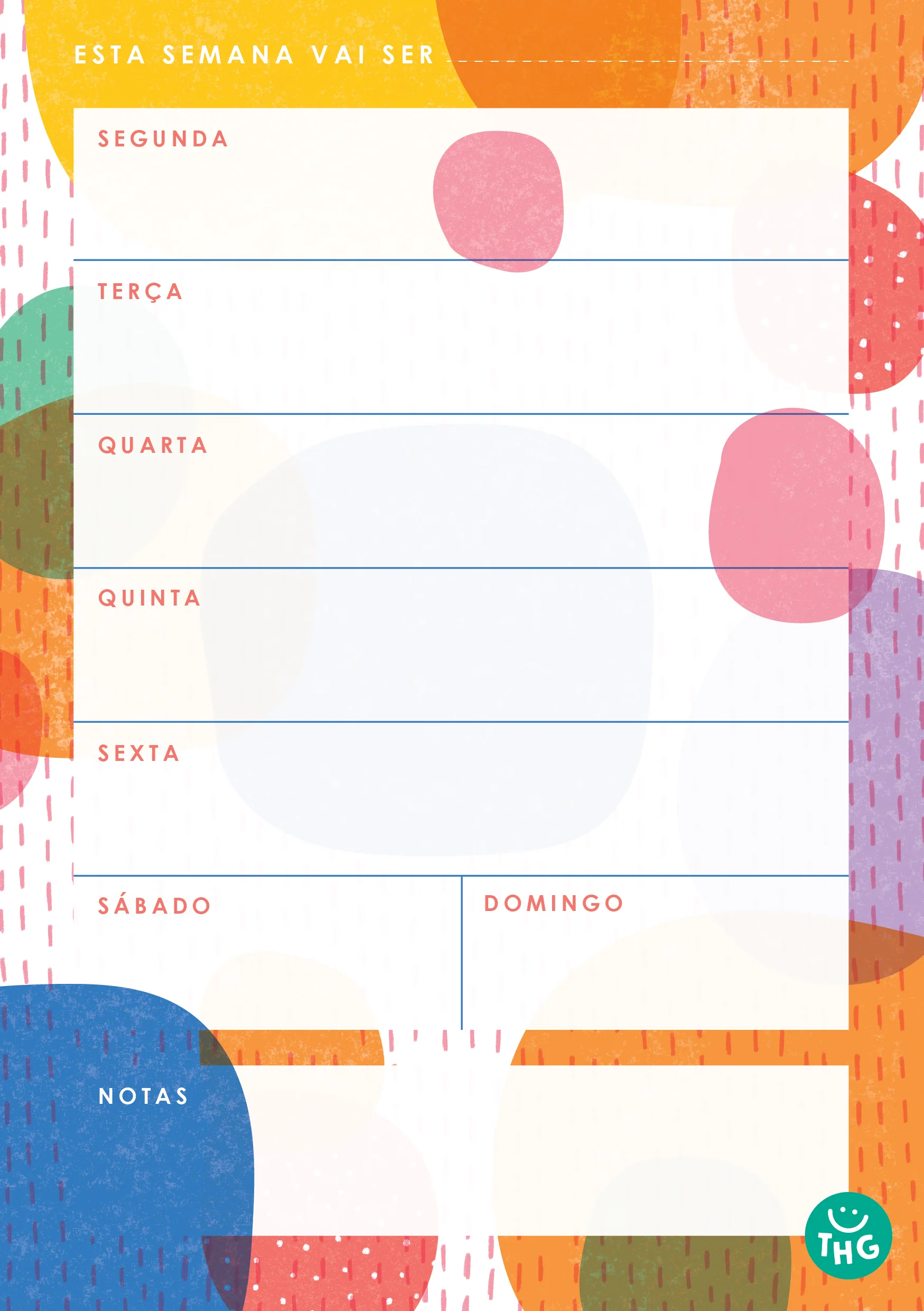 THE HAPPY GANG - planeador semanal A5 - Image 4